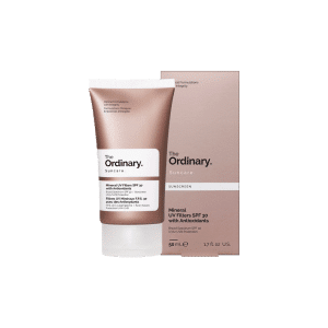 کرم ضد آفتاب مینرال همراه با آنتی اکسیدان اوردینری مدل The Ordinary Suncare Mineral UV Filters SPF 30 with Antioxidant حجم 50 میل