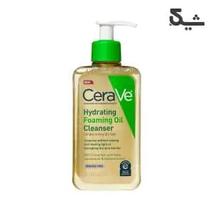 روغن شوینده فومی و مرطوب‌کننده پوست سراوی مدل CeraVe Hydrating Foaming Oil Facial Cleanser