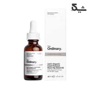 روغن ارگانیک رز هیپ اوردینری مدل The Ordinary 100% Organic Cold Pressed Rose Hip Seed Oil حجم 30 میل