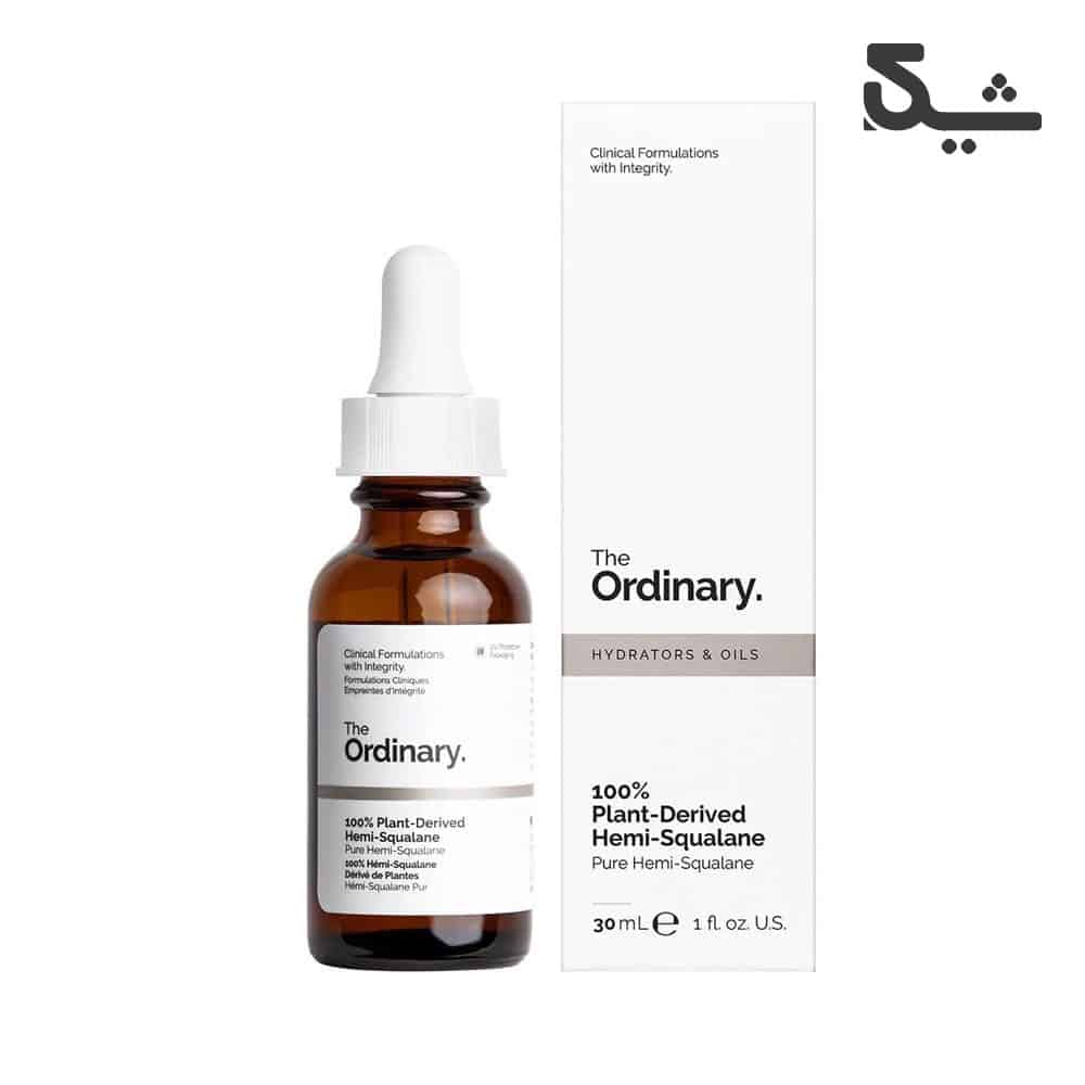 سرم آبرسان 100% اسکوالن گیاهی اوردینری مدل The Ordinary 100% Plant-Derived Squalane حجم 30 میل