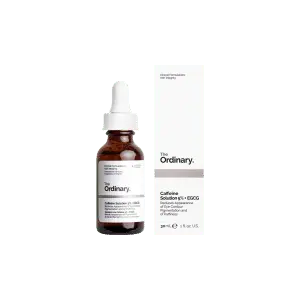 سرم ضد تیرگی و پف دور چشم کافئین سولوشن اوردینری مدل The Ordinary Caffeine Solution 5% + EGCG حجم 30 میل