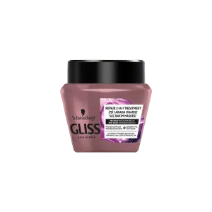 ماسک مو گلیس بنفش Deep Repair مناسب موهای آسیب دیده 300 میل