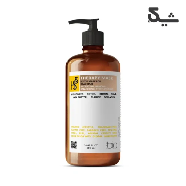 ماسک بوتاکس مو خشک و آسیب دیده اچ اس 5 مدل HS5 BOTOX MASK FOR DEAD HAIR حجم 500 میل