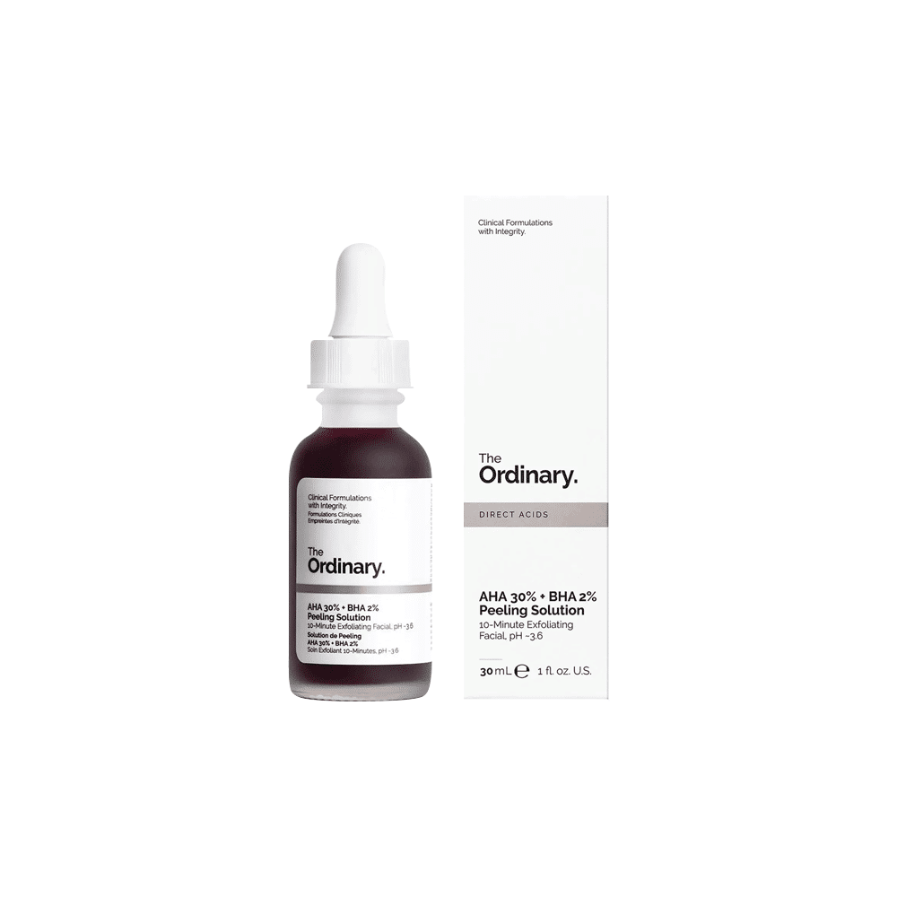 سرم لایه بردار پیلینگ سولوشن اوردینری The Ordinary AHA 30% BHA 2% Peeling Solution حجم 30 میل