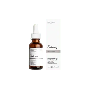 سرم آنتی اکسیدان رسوراترول و اسید فرولیک اوردینری مدل The Ordinary Resveratrol 3% + Ferulic Acid 3% حجم 30 میل