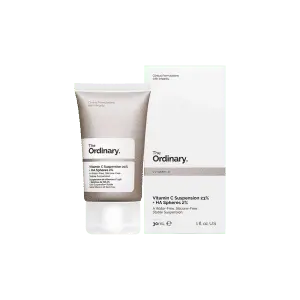 کرم ویتامین سی اوردینری مدل The Ordinary Vitamin C Suspension 23% + HA Spheres 2% حجم 30 میل