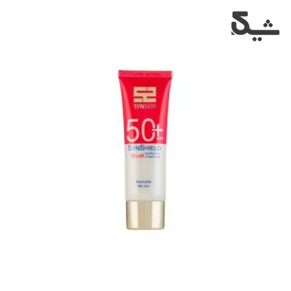 کرم ژل ضد آفتاب SPF 50 ساین اسکین رنگی مدل Syn Shield حجم 50 میلی لیتر