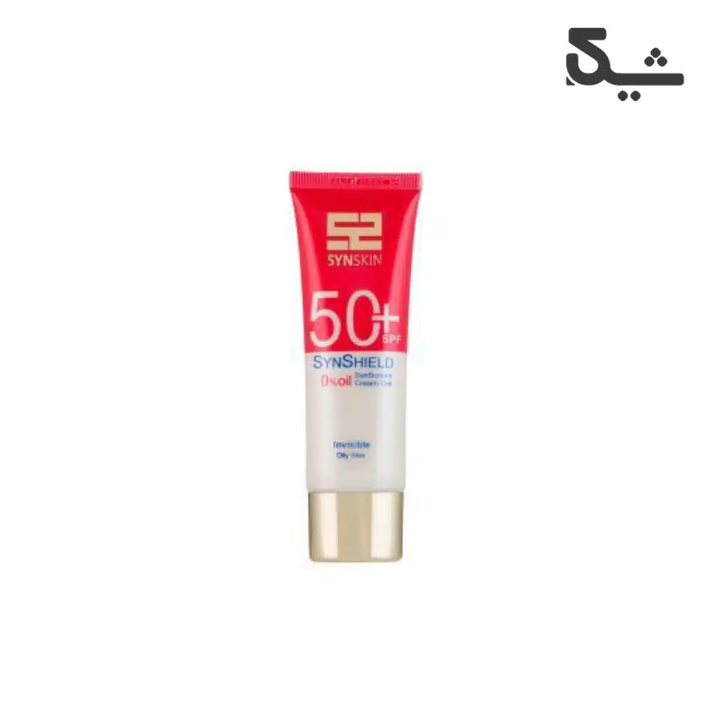 کرم ژل ضد آفتاب SPF 50 ساین اسکین رنگی مدل Syn Shield حجم 50 میلی لیتر