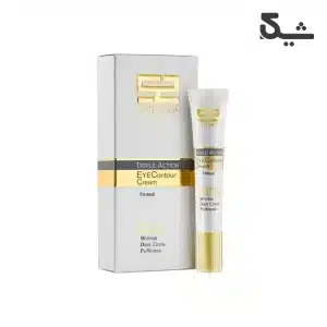 کرم ژل دور چشم سه کاره ساین اسکین، مدل PFD، محافظ UVA، رنگی