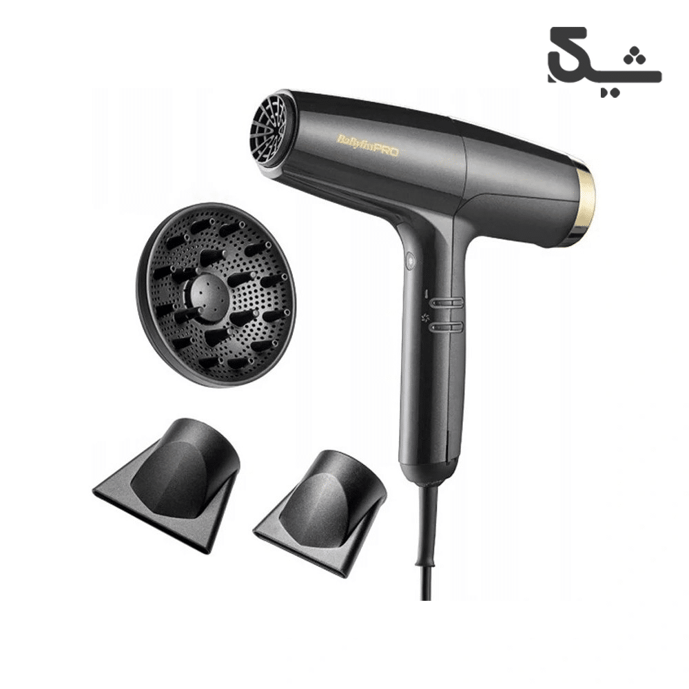 سشوار پر سرعت فالکور مدل BAB8550E طلایی بابیلیس پرو