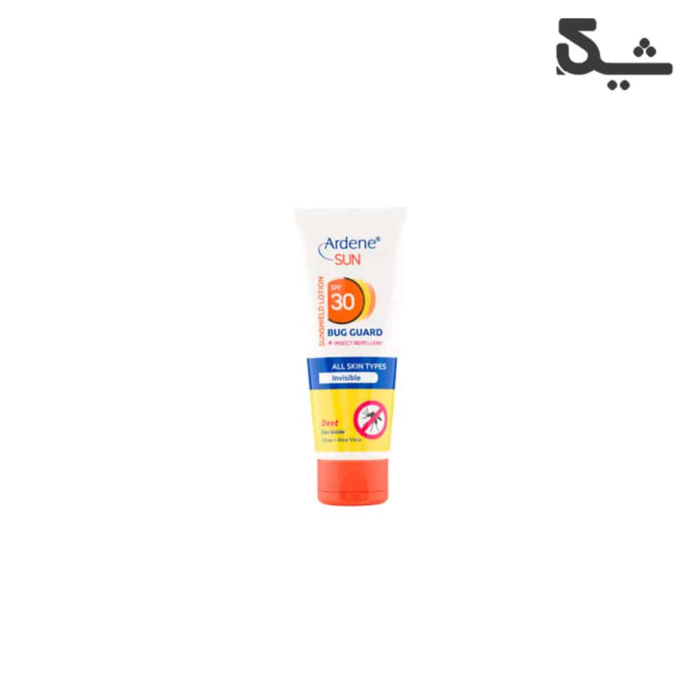 لوسیون ضد آفتاب آردن SPF30 با خاصیت دافع حشرات حجم 75 میل