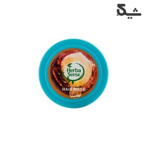 ماسک مو آردن مدل Herba Sense مناسب مو آسیب دیده و شکننده حجم 250 گرم