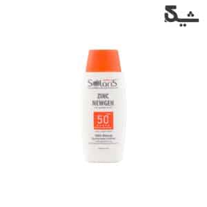 لوسیون ضد آفتاب آردن مدل Zinc Newgen با +SPF50 مناسب پوست حساس حجم 100 میل