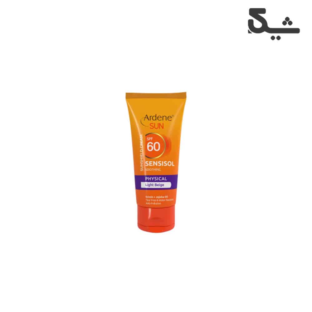 کرم ضد آفتاب رنگی آردن سنسی سول بژ روشن با SPF60 مناسب پوست حساس ۵۰ میل