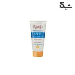 کرم ضد آفتاب بی رنگ آردن SPF25 مناسب پوست نرمال و خشک حجم ۵۰ میلی لیتر