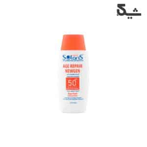 فلوئید ضد آفتاب آردن دارای SPF 50 مناسب پوست دارای چروک سطحی حجم 100 میل