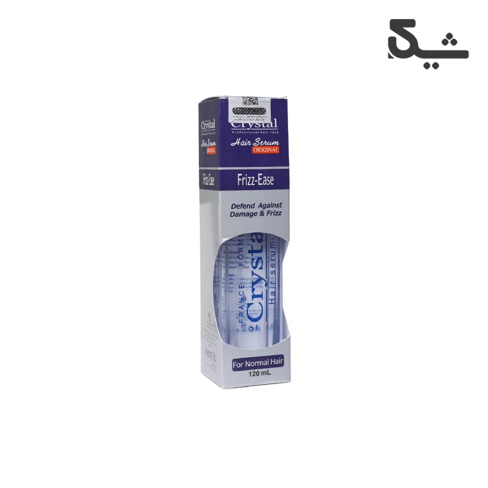 سرم مو کریستال مدل Frizz-Ease مناسب انواع مو حجم ۱۲۰ میلی لیتر