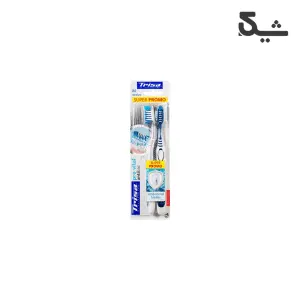 مسواک تریزا مدل Extra Pro Vital آنتی‌باکتریال با برس متوسط
