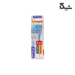 مسواک تریزا Extra Pro Clean X-Shape برس نرم پک دوتایی