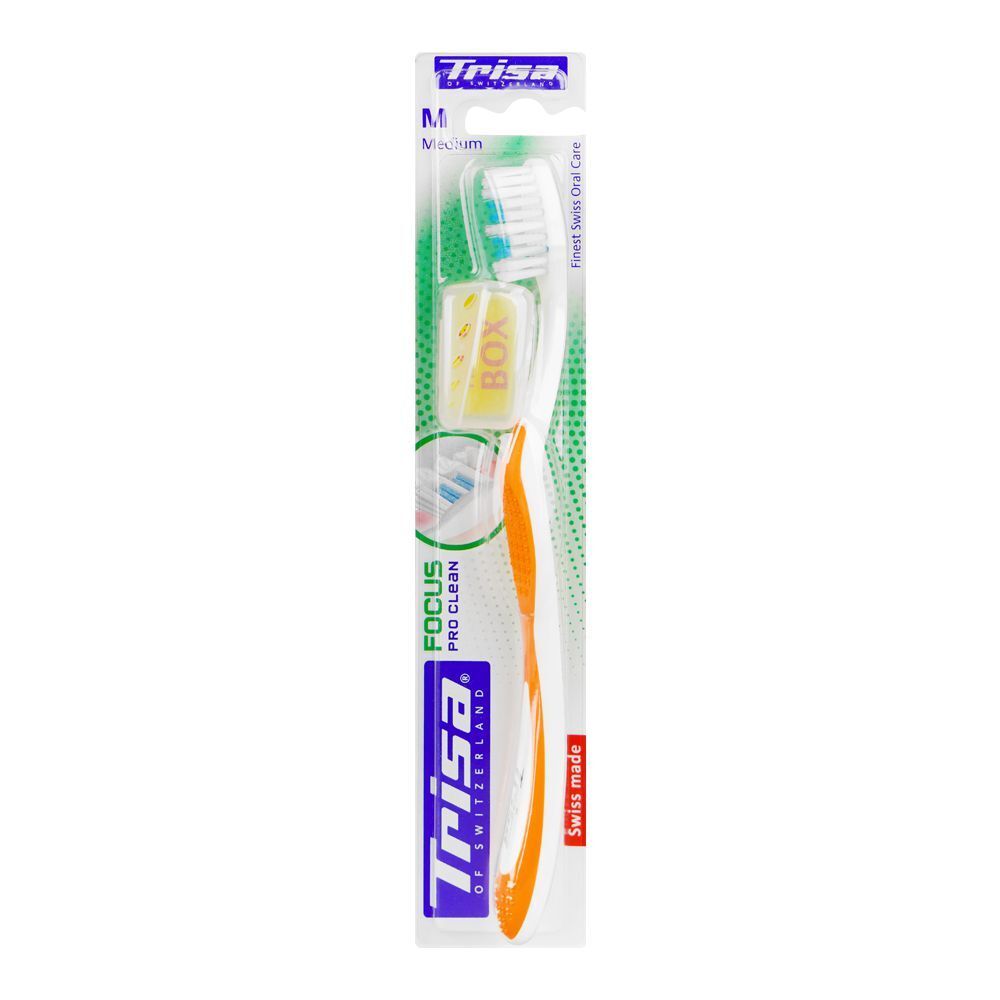 تصویر مسواک تریزا Focus ProClean متوسط با محافظ | شیکا