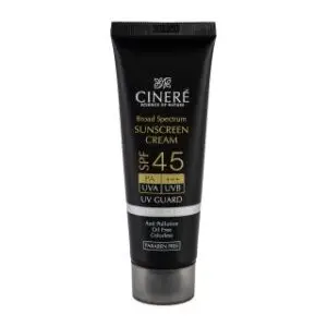 کرم ضد آفتاب آقایان سینره SPF 45 حجم 50 میلی لیتر