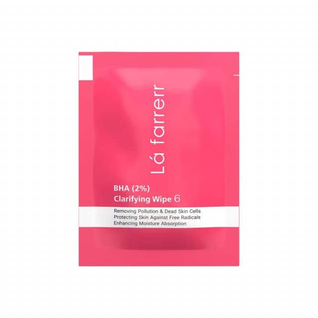 پد پاکسازی کننده و لایه بردار پوست لافارر مدل %2 AHA 10%-BHA بسته 30 عددی