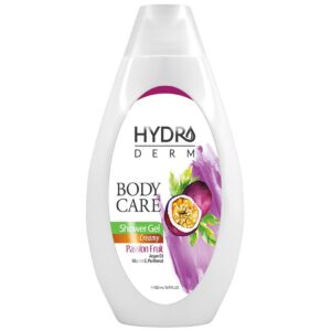 شامپو بدن کرمی هیدرودرم مدل پشن فروت حجم ۵۰۰ میلی لیتر