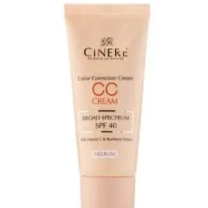 سی سی کرم سینره SPF 40 حجم 40 میلی لیتر – رنگ متوسط