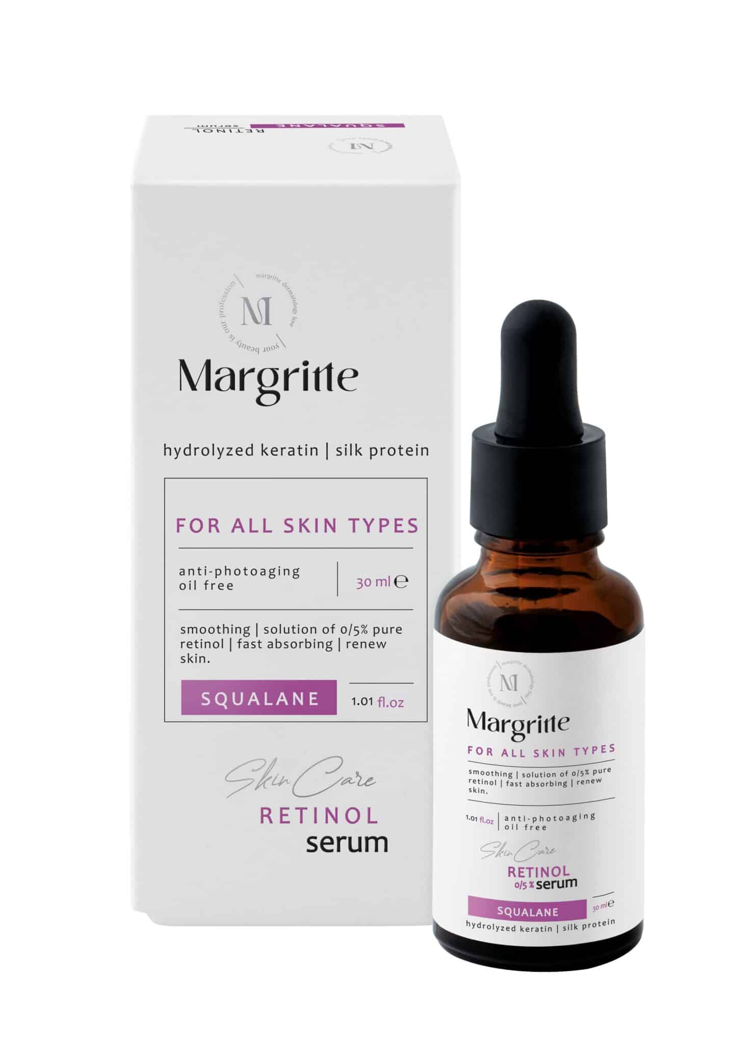سرم رتینول مارگریت حجم 30 میلی لیتر