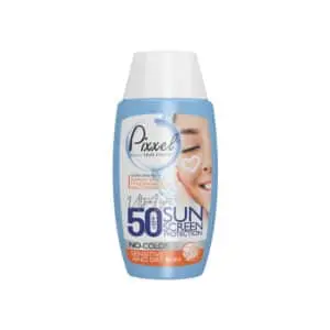 کرم ضد آفتاب بی رنگ پیکسل SPF50 مناسب پوست خشک و نرمال