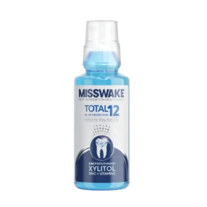 دهانشویه میسویک حاوی زایلیتول مدل Total 12 حجم 400 میلی لیتر