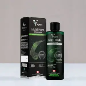 شامپو تقویت کننده مو مولتی هرب 400ml واگراس