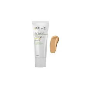 کرم مرطوب کننده رنگی SPF 30 پرایم مدل اکنکس حجم ۵۰ میلی لیتر