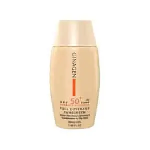 کرم ضد آفتاب SPF 50 ژیناژن شماره 02 مناسب پوست چرب و مختلط حجم 50 میلی لیتر