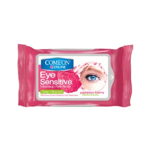 دستمال مرطوب تخصصي دور چشم کامان بسته ۱۰ عددی