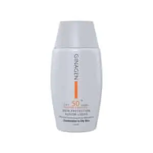 ضد آفتاب فیوژن واتر بی رنگ SPF 50 ژیناژن مناسب پوست چرب و مختلط حجم 50 میلی لیتر