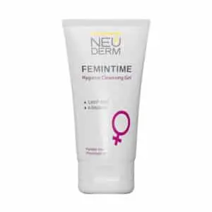 ژل بهداشتی بانوان نئودرم مدل Femintime حجم 150 میلی لیتر