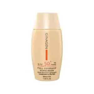 کرم ضد آفتاب SPF 50 ژیناژن شماره 03 مناسب پوست چرب و مختلط حجم 50 میلی لیتر
