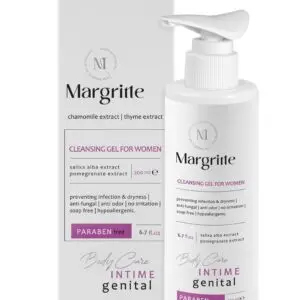 ژل بهداشتی بانوان حجم 200 میلی لیتر Intime Genital مارگریت