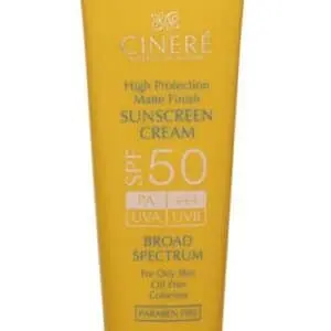 کرم ضد آفتاب سینره SPF 50 مناسب پوست های چرب حجم 50 میلی لیتر – بی رنگ
