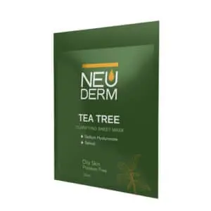 ماسک صورت ورقه ای درخت چای نئودرم مدل Tea Tree