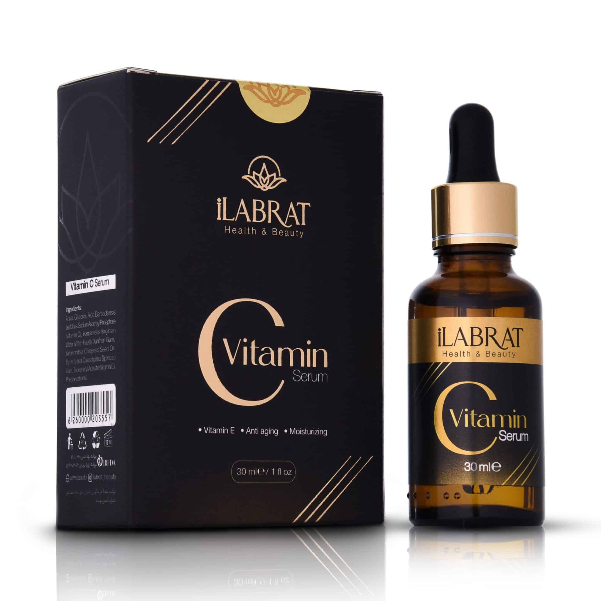 سرم مراقبت از پوست ویتامین سی ۱۰٪ ایلابرت (روشن‌کننده و ضد لک)