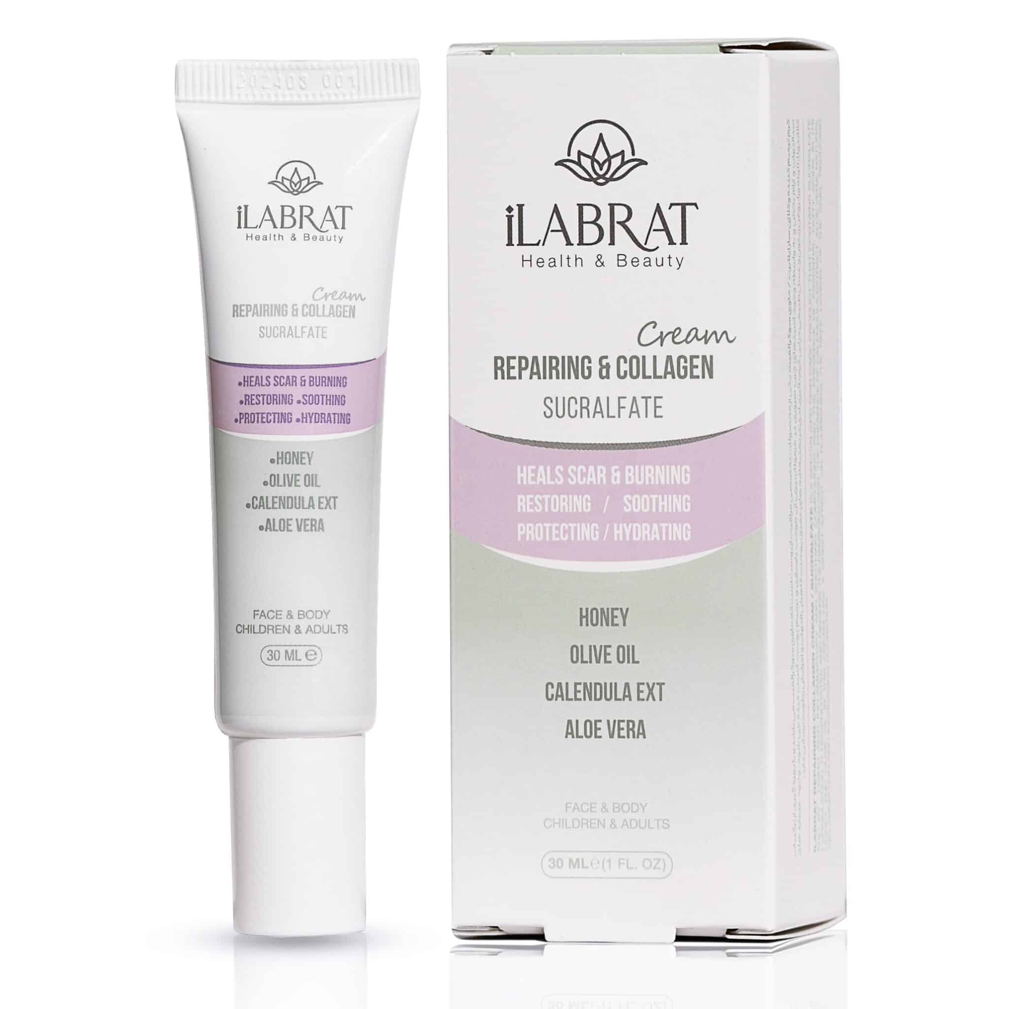 کرم ترمیم کننده و کلاژن ساز (سوکرالفیت) ایلابرت کرم ترمیم کننده و کلاژن ساز (سوکرالفیت) ایلابرت