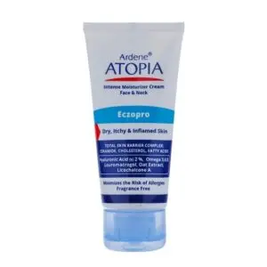 کرم مرطوب کننده Eczopro آردن سری Atopia مناسب صورت و گردن حجم 50 میلی لیتر