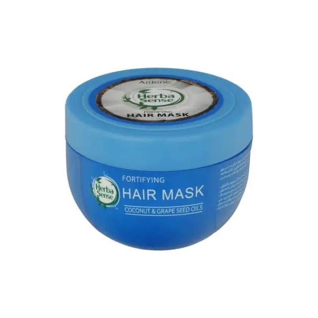 affb207c476ddb84fc60af4614462ecb-single ماسک مو کراتینه آردن سری هرباسنس مدل روغن های نارگیل و دانه انگور