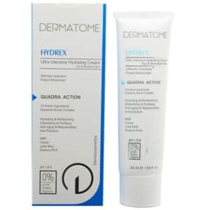 کرم آبرسان قوی درماتوم مناسب پوست خشک و حساس حجم ۵۰ میلی لیتر