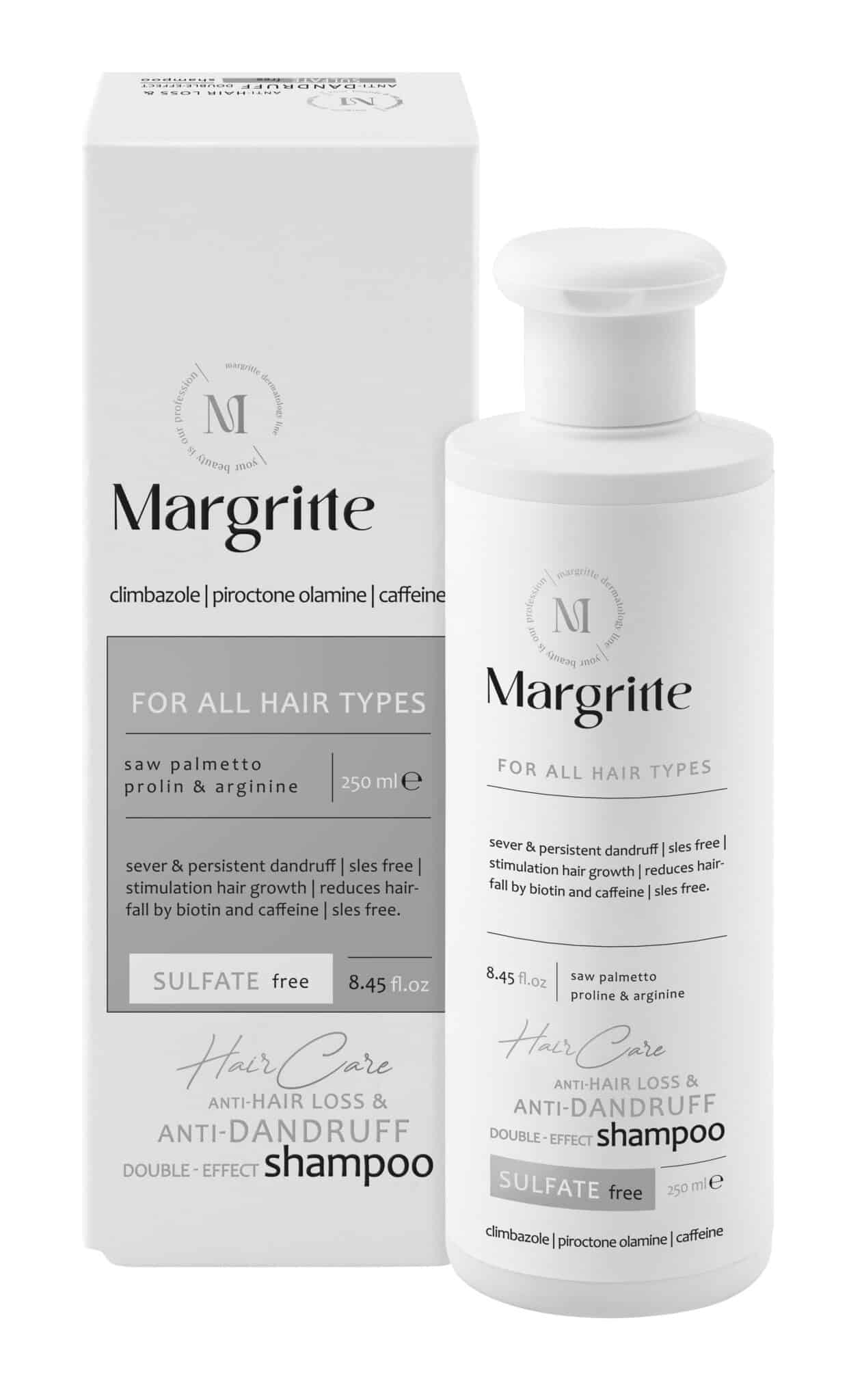 شامپو تقویتی ضد شوره مارگریت حجم 250 میلی لیتر