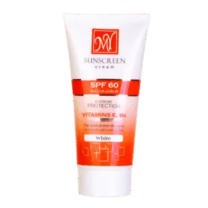 کرم ضد آفتاب بدون رنگ SPF60 مای مناسب پوست خشک و معمولی ۵۰ میلی لیتر