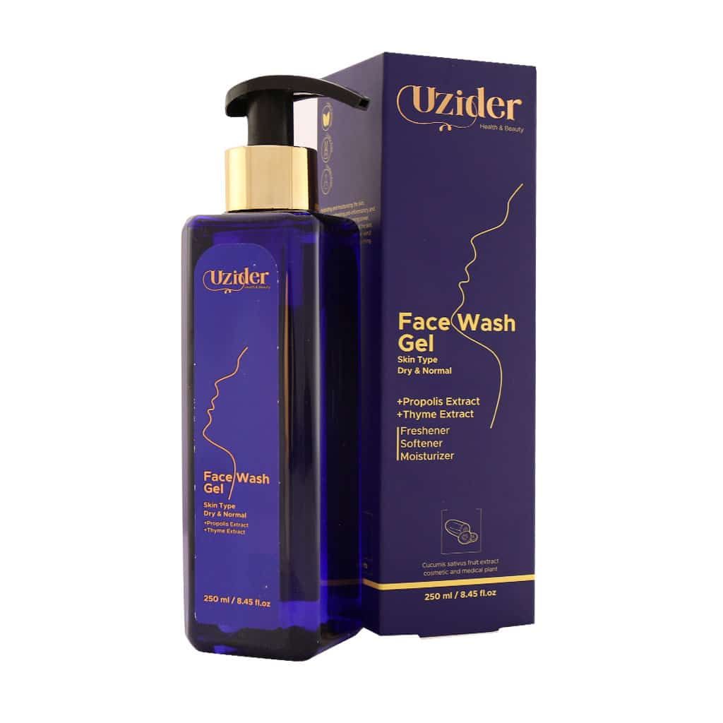 ژل شستشوی صورت یوزیدر مناسب پوست خشک و نرمال 250 میلی لیتر