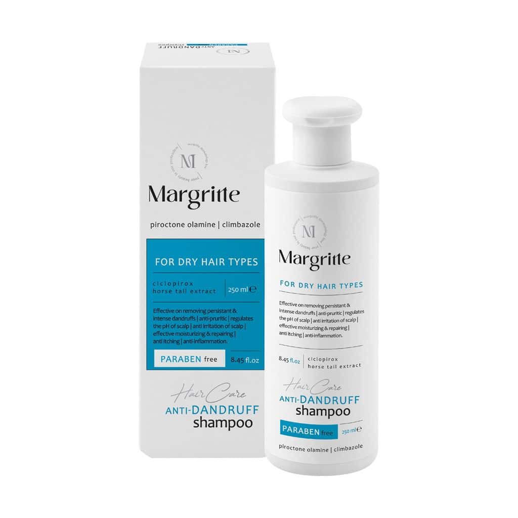 شامپو ضد شوره مارگریت مناسب موهاي خشک حجم 250 میلی لیتر